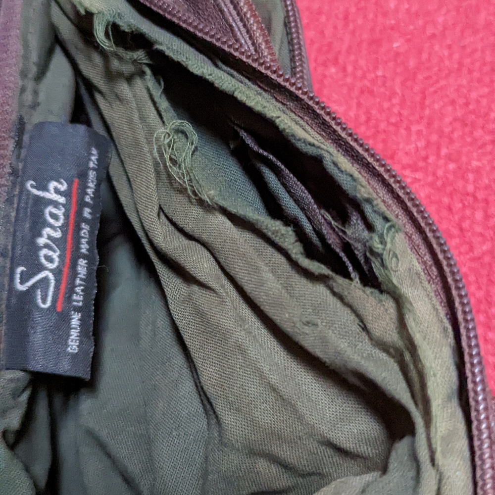 Buttery Soft Patchwork Leather Bag - image 5